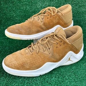Jordan Formula 23 Low Wheat Tan Suede Mens Basketball Shoes AH6462-725 Size 13